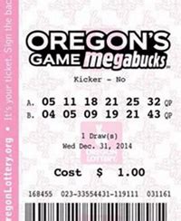 oregon lottery ticket check.